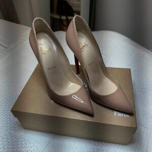 Christian Louboutin Pigalle, Color: Nude
